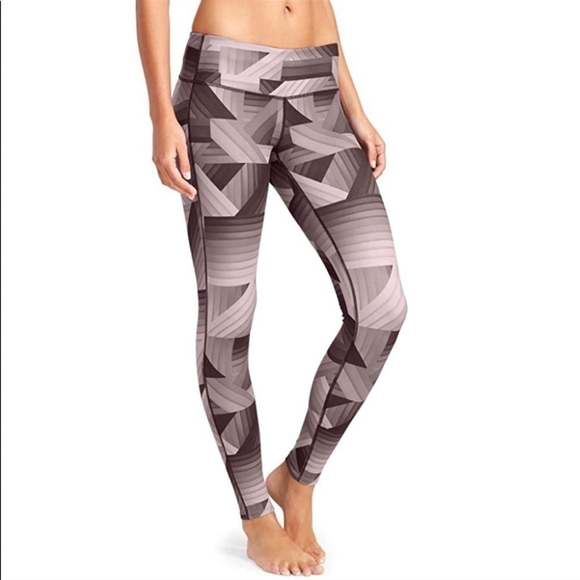 Athleta Pants - NWT ATHLETA MidRise Frost Chaturanga Tights Shale size XS